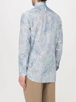 Camicia Etro in cotone con stampa Paisley