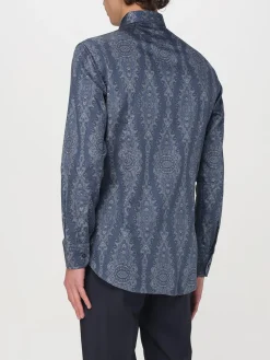 Camicia Etro in cotone con stampa Paisley