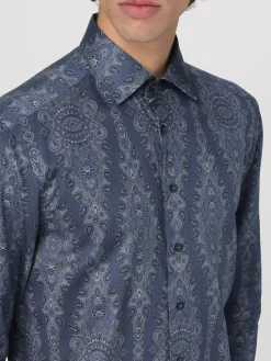 Camicia Etro in cotone con stampa Paisley