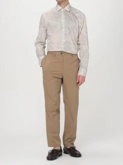 Camicia Etro in cotone con stampa Paisley