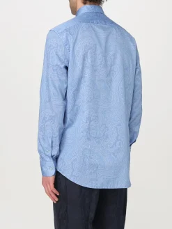 Camicia Etro in cotone con stampa Paisley
