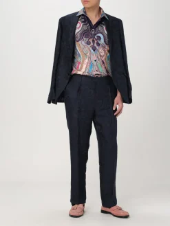 Camicia Etro in cotone con stampa Paisley