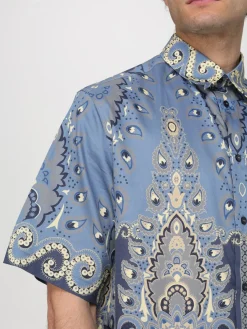 Camicia Etro in cotone stampato