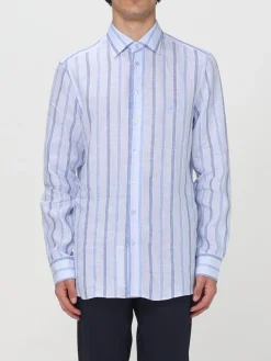 Camicia Etro in lino a righe