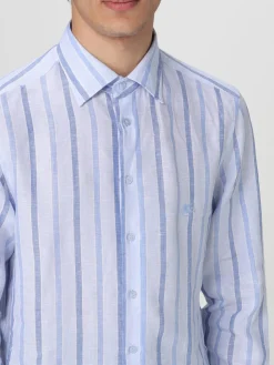 Camicia Etro in lino a righe
