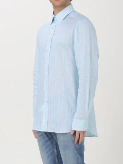 Camicia Etro in lino a righe