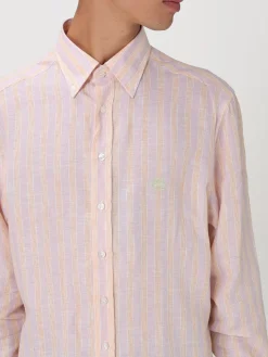 Camicia Etro in lino a righe