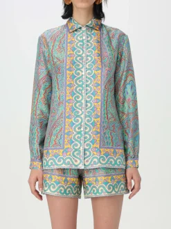 Camicia Etro in seta stampata