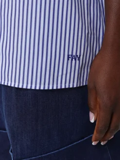 Camicia Fay in cotone a righe