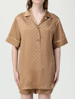 Camicia GG Supreme Gucci in raso