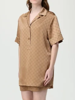 Camicia GG Supreme Gucci in raso