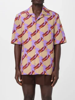 Camicia Gucci in popeline di cotone stampato