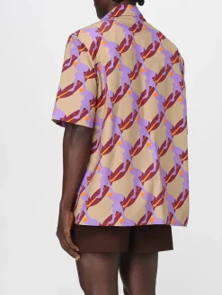 Camicia Gucci in popeline di cotone stampato