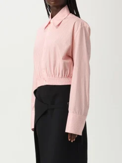 Camicia in cotone gessata Ssheena