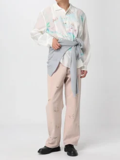 Camicia in misto seta stampata Our Legacy