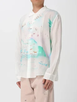 Camicia in misto seta stampata Our Legacy