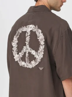 Camicia in modal Emporio Armani