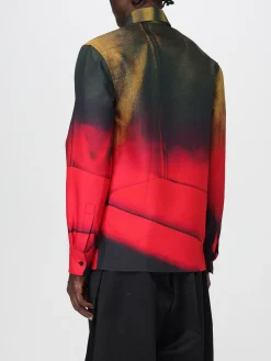 Camicia in seta e lana stampata Jil Sander