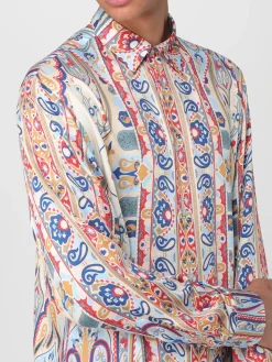 Camicia in viscosa stampata Etro
