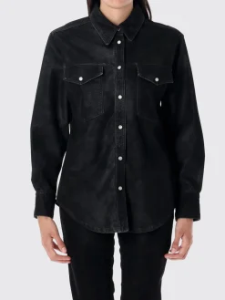 Camicia Isabel Marant Etoile in pelle sintetica