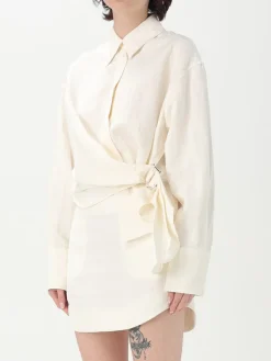 Camicia JW Anderson in viscosa e lino