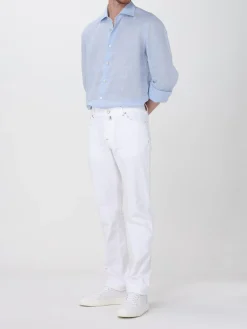 Camicia Kiton in lino