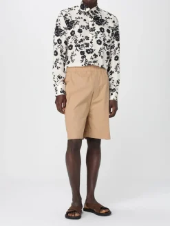 Camicia Laneus in cotone con stampa floreale