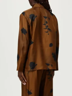 Camicia Max Mara Leisure in seta stampata