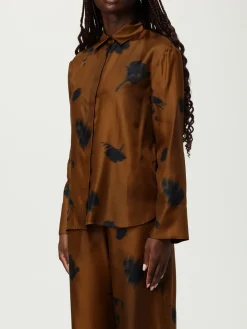 Camicia Max Mara Leisure in seta stampata