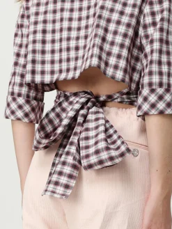 Camicia Moschino Jeans in cotone vichy