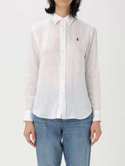 Camicia Polo Ralph Lauren in lino