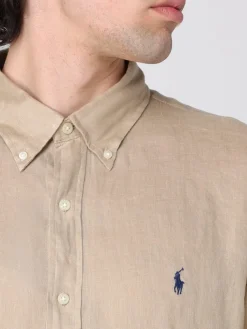 Camicia Polo Ralph Lauren in lino