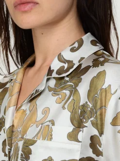 Camicia 'S Max Mara in seta con stampa floreale
