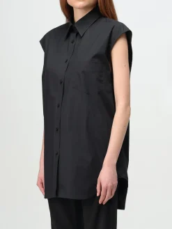 Camicia smanicata Moschino Couture in cotone