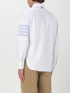 Camicia Thom Browne in cotone a righe