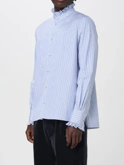 Camicia Valentino in cotone a righe