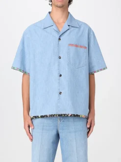 Camicia Valentino in denim di cotone
