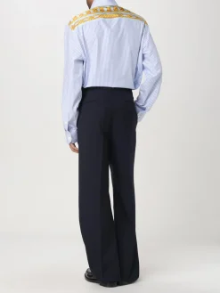 Camicia Versace in cotone stampato