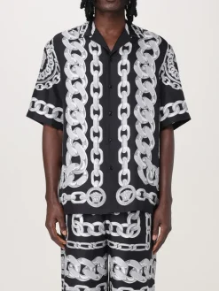 Camicia Versace in seta stampata