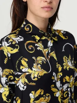 Camicia Versace Jeans Couture in viscosa con stampa Baroque