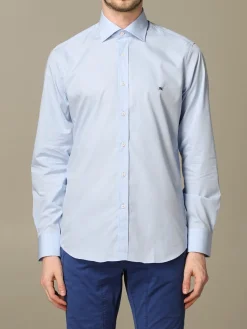 Camicia XC in cotone con logo ricamato