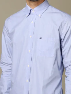 Camicia XC in cotone con logo
