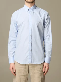 Camicia XC in cotone con logo ricamato