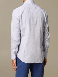 Camicia XC in cotone lavato a micro quadretti