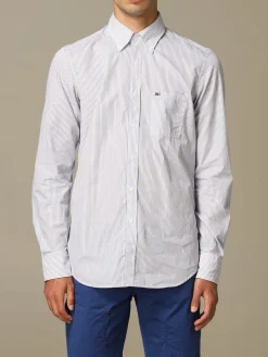 Camicia XC in cotone lavato a micro righe