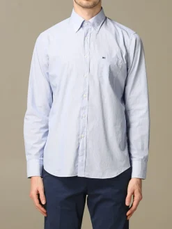 Camicia XC in cotone lavato a righe