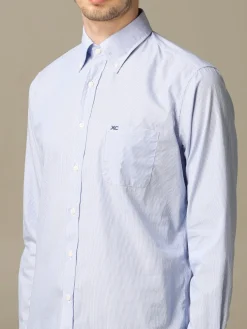 Camicia XC in cotone lavato a righe