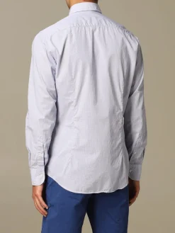 Camicia XC in cotone lavato a micro quadretti