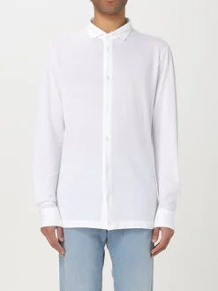 Camicia Zanone in maglia di cotone