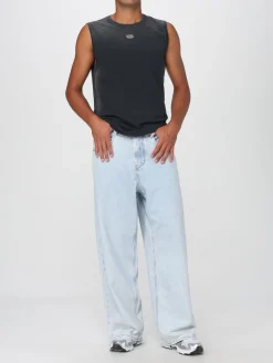 Canotta basic Diesel in cotone con logo